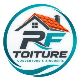 Logo de RF Toiture, entreprise de couverture et zinguerie à Marseille.